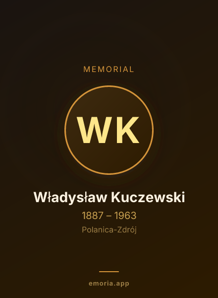 Memorial portrait of Władysław Kuczewski