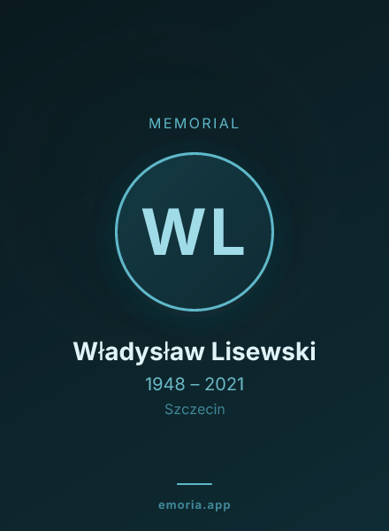 Memorial portrait of Władysław Lisewski