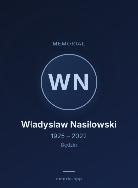 Memorial portrait of Władysław Nasiłowski