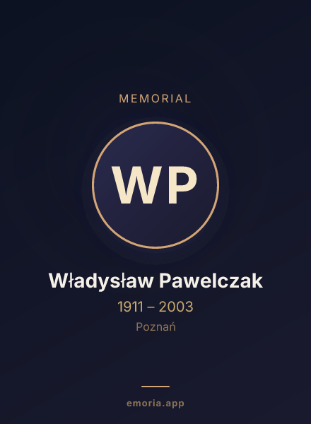 Memorial portrait of Władysław Pawelczak