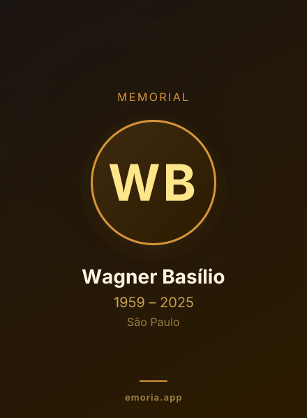 Memorial portrait of Wagner Basílio