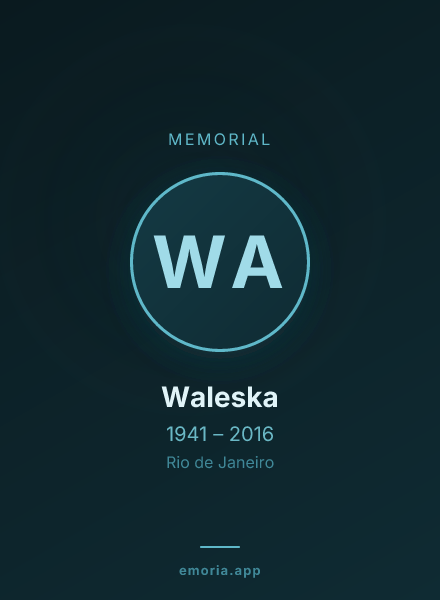 Memorial portrait of Waleska