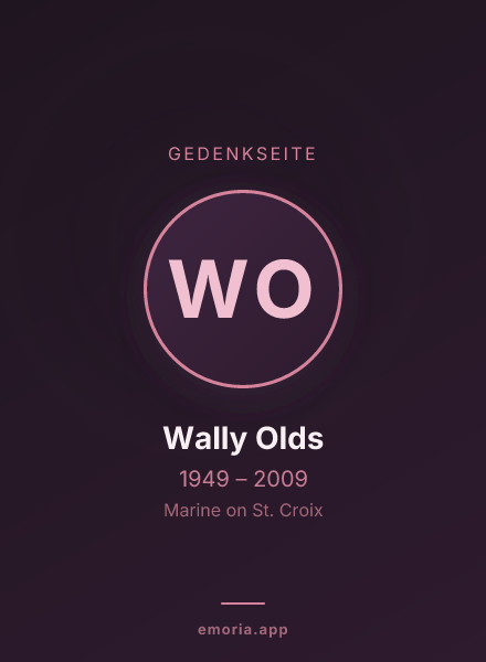 Gedenkportrait von Wally Olds