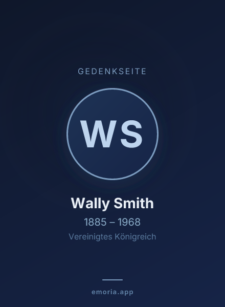 Gedenkportrait von Wally Smith