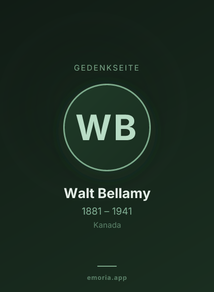 Gedenkportrait von Walt Bellamy