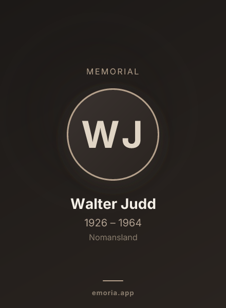 Memorial portrait of Walter Judd