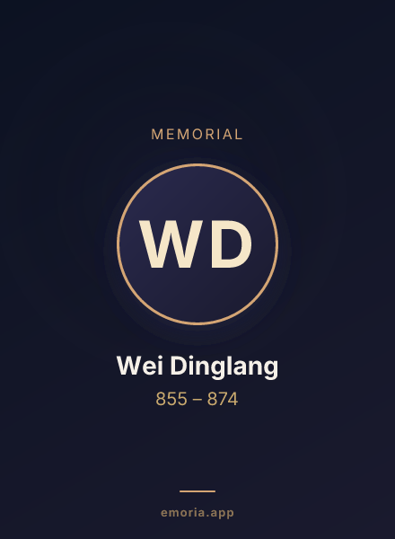 Memorial portrait of Wei Dinglang
