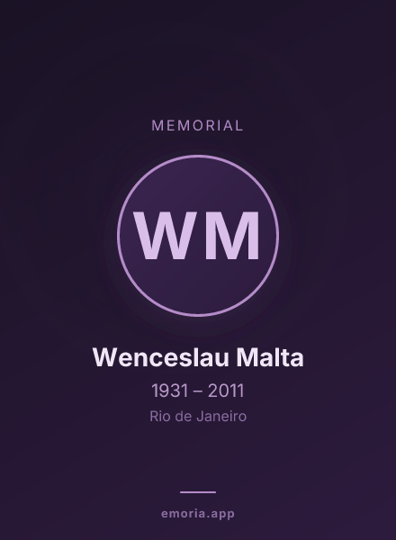 Memorial portrait of Wenceslau Malta