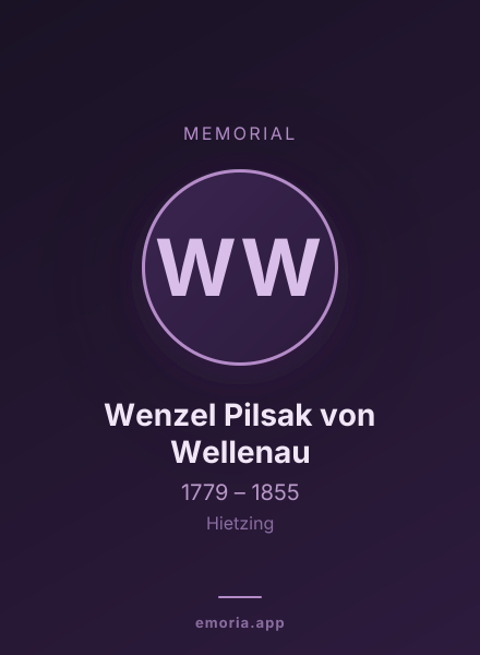 Memorial portrait of Wenzel Pilsak von Wellenau