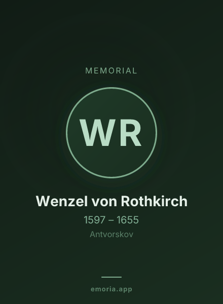Memorial portrait of Wenzel von Rothkirch