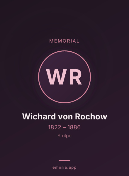 Memorial portrait of Wichard von Rochow