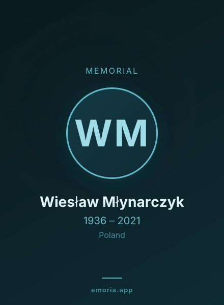 Memorial portrait of Wiesław Młynarczyk