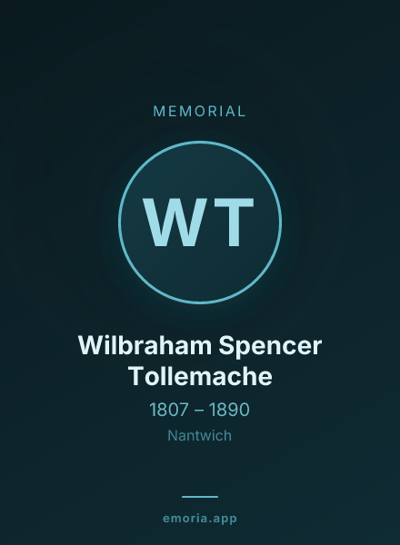 Memorial portrait of Wilbraham Spencer Tollemache