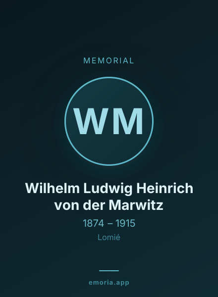 Memorial portrait of Wilhelm Ludwig Heinrich von der Marwitz