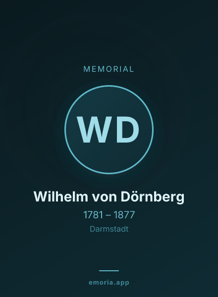 Memorial portrait of Wilhelm von Dörnberg