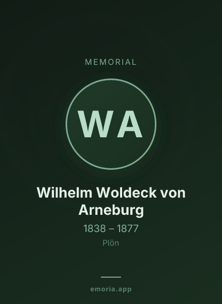 Memorial portrait of Wilhelm Woldeck von Arneburg