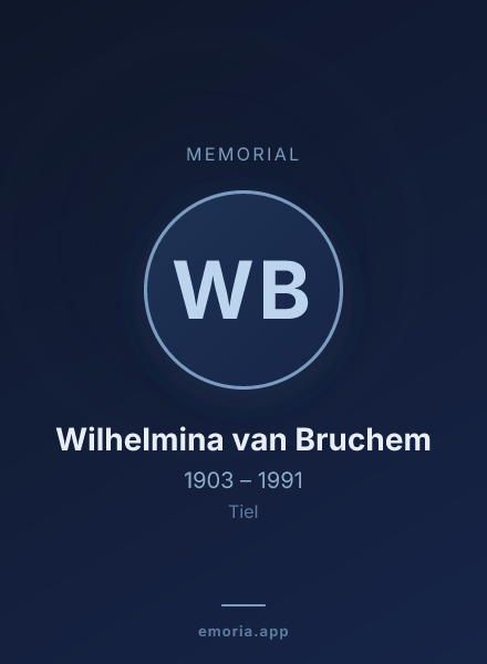 Memorial portrait of Wilhelmina van Bruchem