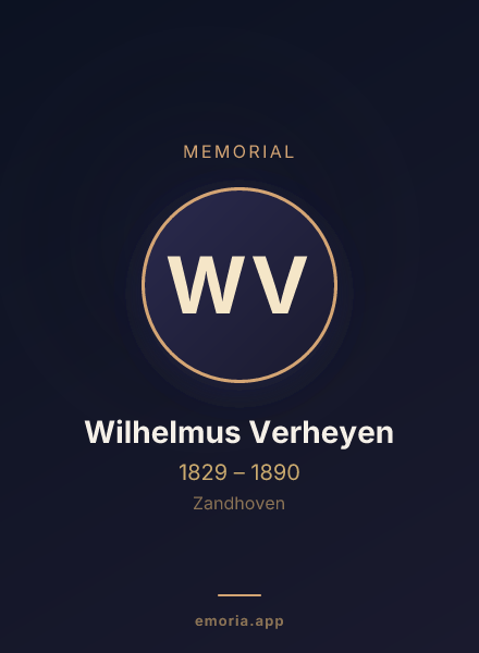 Memorial portrait of Wilhelmus Verheyen