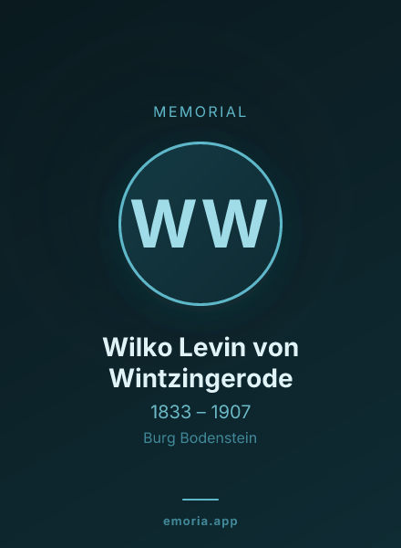 Memorial portrait of Wilko Levin von Wintzingerode