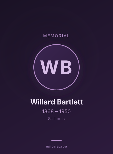 Memorial portrait of Willard Bartlett