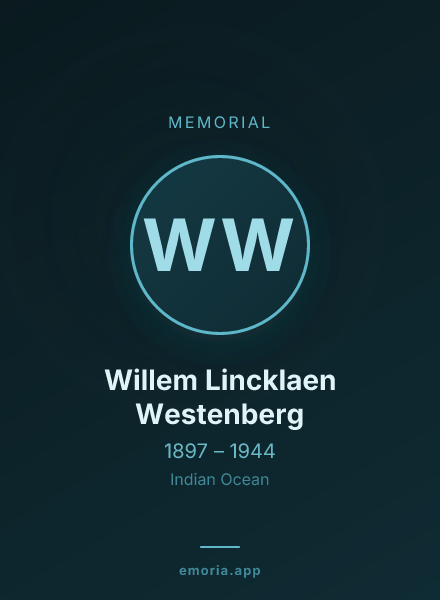Memorial portrait of Willem Lincklaen Westenberg