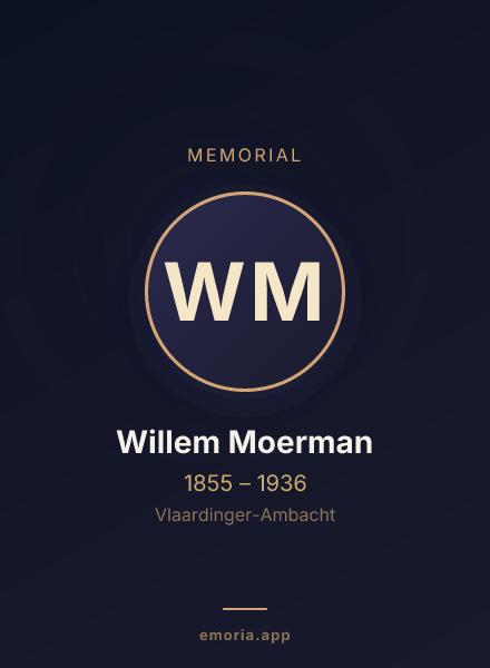 Memorial portrait of Willem Moerman