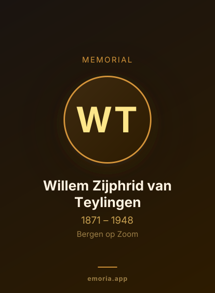 Memorial portrait of Willem Zijphrid van Teylingen