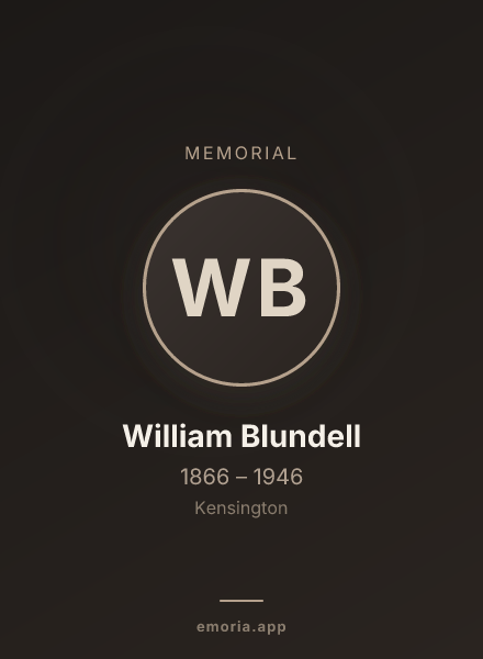 Memorial portrait of William Blundell