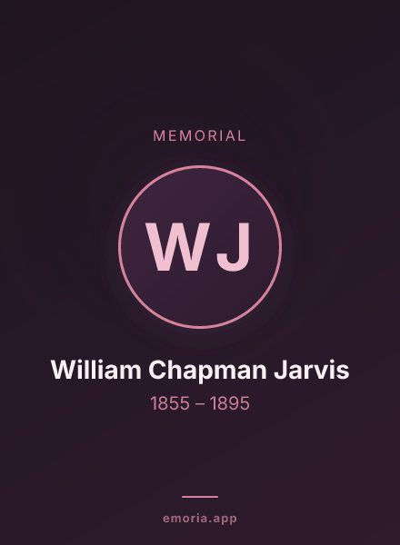 Memorial portrait of William Chapman Jarvis