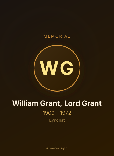 Memorial portrait of William Grant, Lord Grant