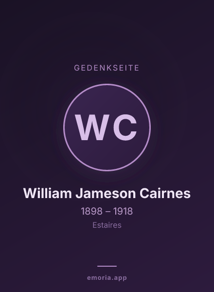 Gedenkportrait von William Jameson Cairnes