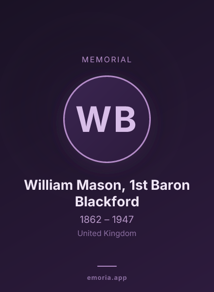 Memorial portrait of William Mason, 1st Baron Blackford