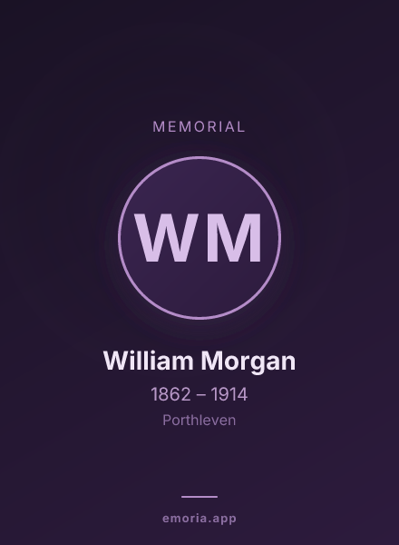 Memorial portrait of William Morgan
