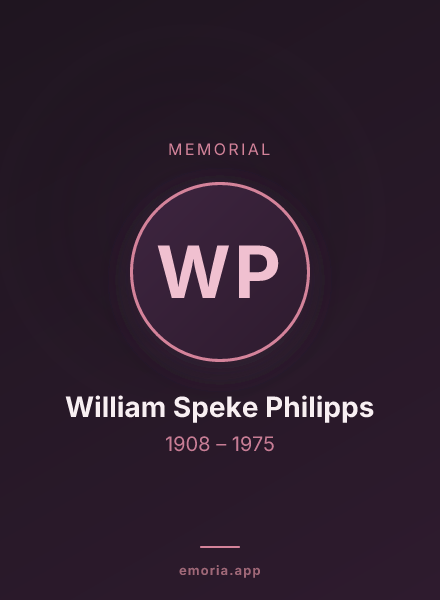 Memorial portrait of William Speke Philipps