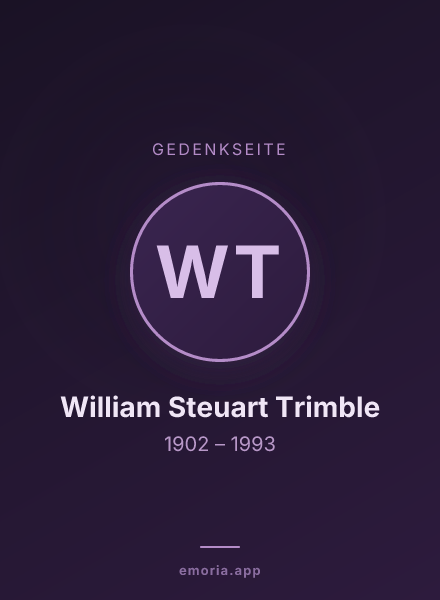 Gedenkportrait von William Steuart Trimble