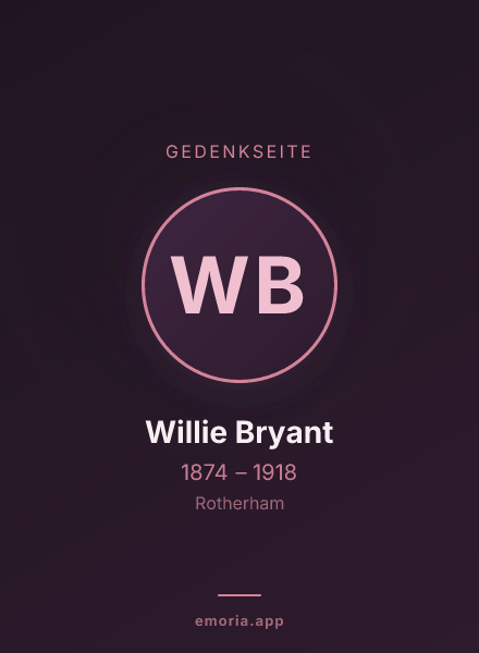 Gedenkportrait von Willie Bryant