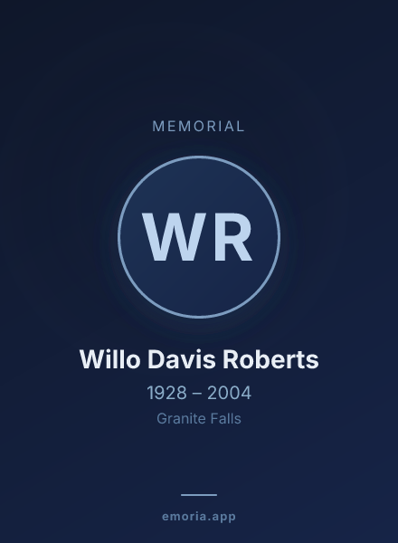 Memorial portrait of Willo Davis Roberts