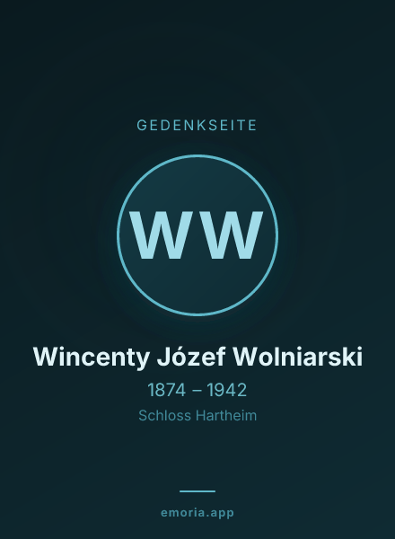 Gedenkportrait von Wincenty Józef Wolniarski
