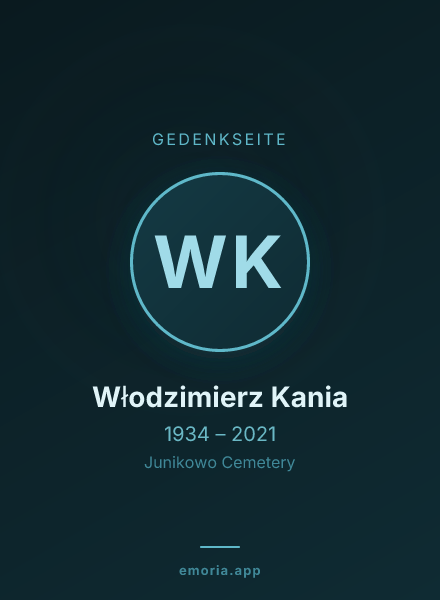 Gedenkportrait von Włodzimierz Kania