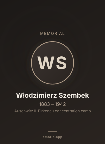 Memorial portrait of Włodzimierz Szembek