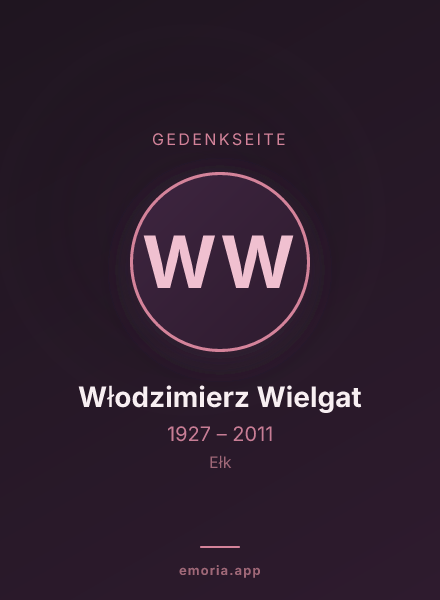 Gedenkportrait von Włodzimierz Wielgat