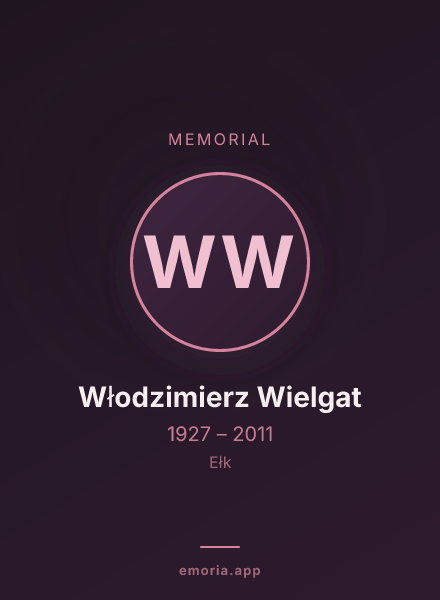 Memorial portrait of Włodzimierz Wielgat