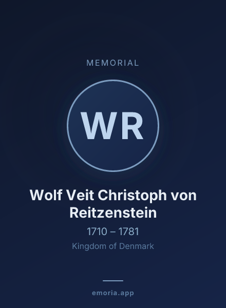 Memorial portrait of Wolf Veit Christoph von Reitzenstein