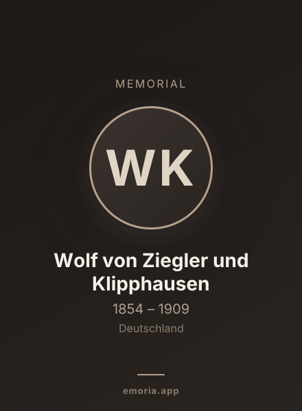 Memorial portrait of Wolf von Ziegler und Klipphausen