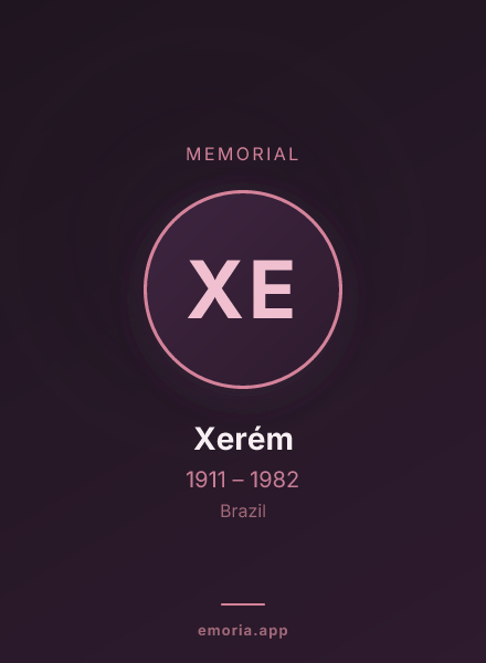 Memorial portrait of Xerém