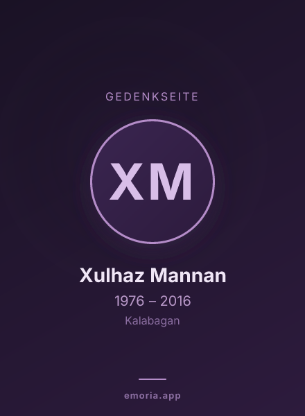 Gedenkportrait von Xulhaz Mannan