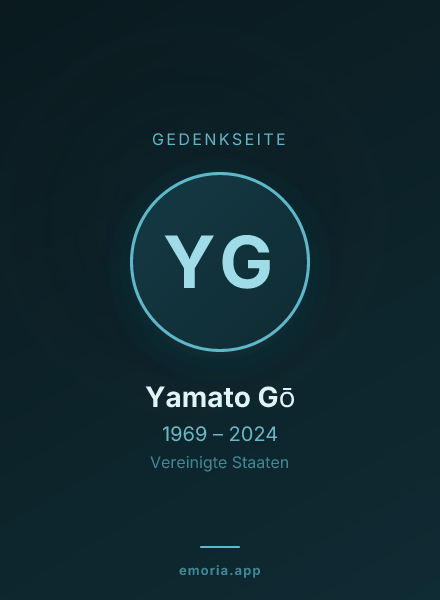 Gedenkportrait von Yamato Gō