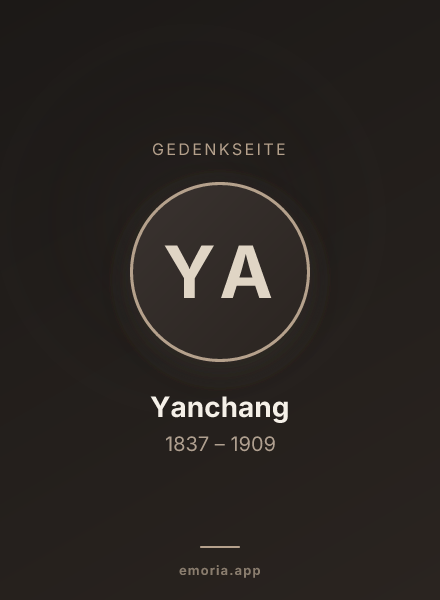 Gedenkportrait von Yanchang