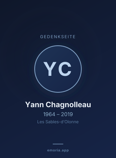 Gedenkportrait von Yann Chagnolleau