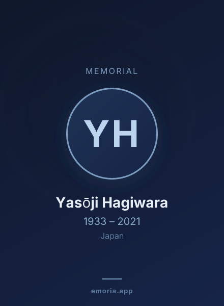 Memorial portrait of Yasōji Hagiwara